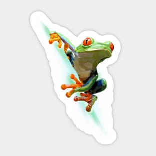 Frosch Sticker